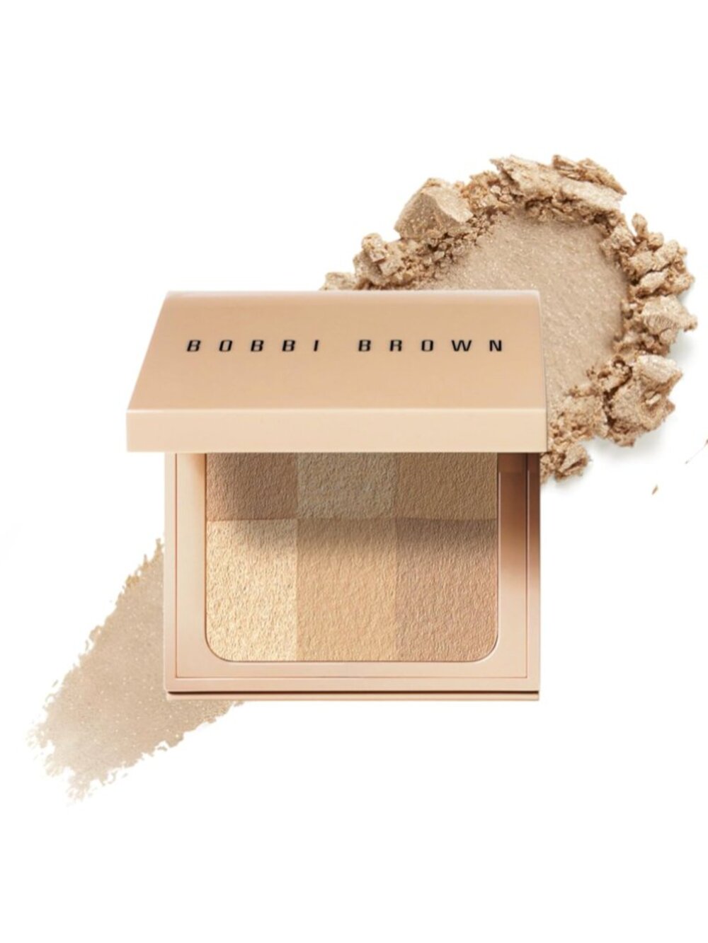 NEW Bobbi Brown 02 Nude Finish Illuminating Powder 0.23 Ounce Highlighter